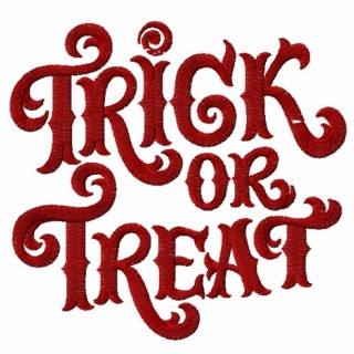 Trick or treat 2 embroidery design - Embroidery Design