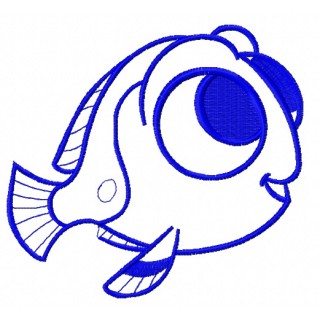 Nemo's friend 2 embroidery design - Embroidery Design