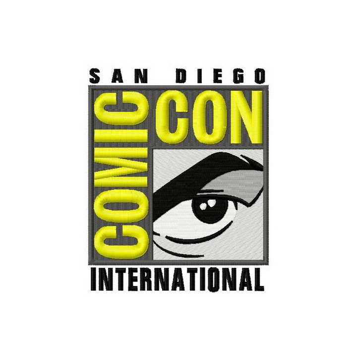 San Diego Comic-Con International embroidery design - Embroidery Design