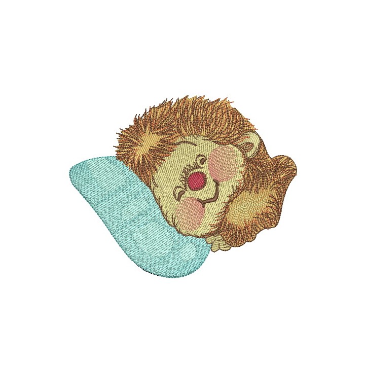 Sweet hedgehog's dreams 3 embroidery design - Embroidery Design