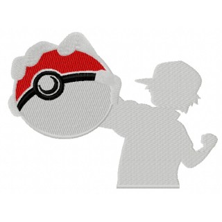 My pokeball 2 embroidery design - Embroidery Design