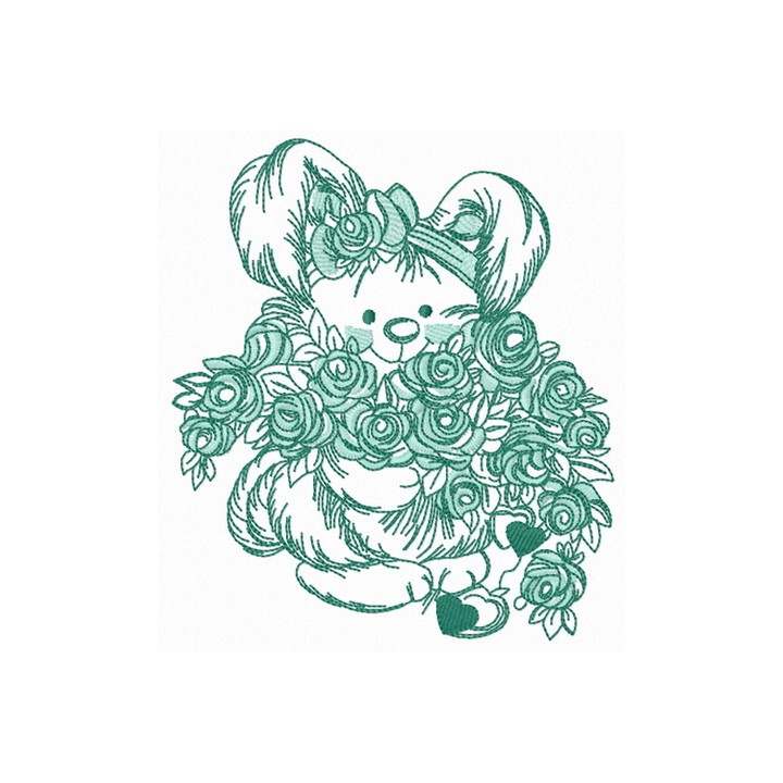 To a special girl 3 embroidery design - Embroidery Design