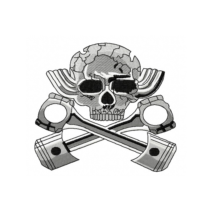 Hot Rod 2 embroidery design - Embroidery Design