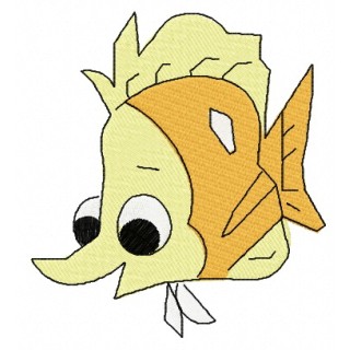 Little fish embroidery design - Embroidery Design