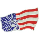 USA flag embroidery design showcasing vibrant stars and stripes, ideal for Independence Day stitching projects.