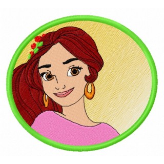Princess Elena 2 embroidery design - Embroidery Design