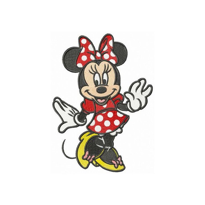 Minnie coquette embroidery design - Embroidery Design