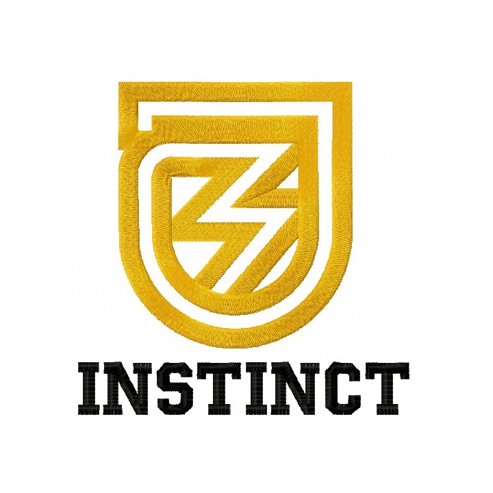 Team Instinct logo embroidery design - Embroidery Design