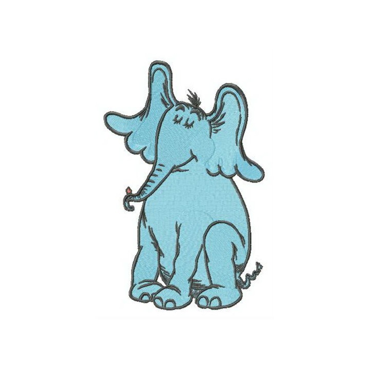 Horton embroidery design - Embroidery Design