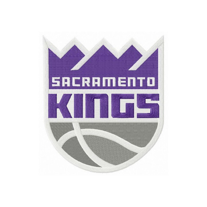 Sacramento Kings logo embroidery design - Embroidery Design