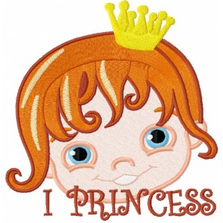 I princess 4 embroidery design - Embroidery Design