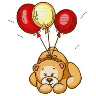 Up in the sky embroidery design - Embroidery Design