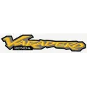 Preview of Varadero Honda logo embroidery design, showcasing intricate stitching patterns for various fabric items.