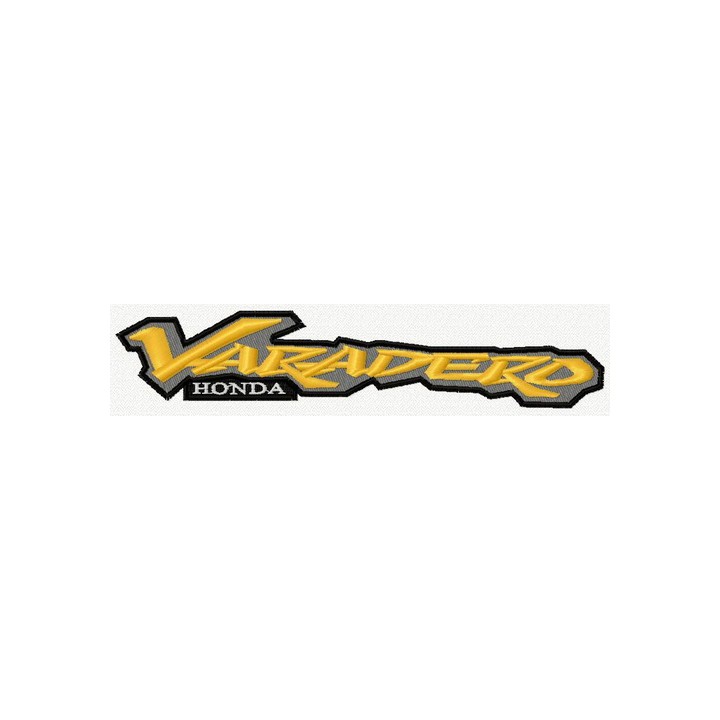 Varadero Honda logo embroidery design - Embroidery Design