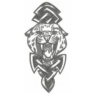 Wild cheetah 2 embroidery design - Embroidery Design