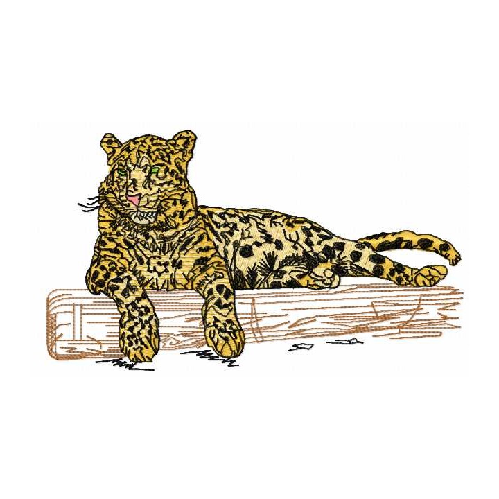 Jaguar 8 embroidery design - Embroidery Design