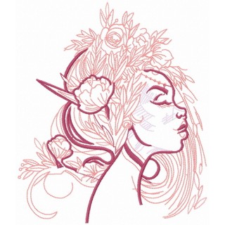 Spring spirit embroidery design - Embroidery Design