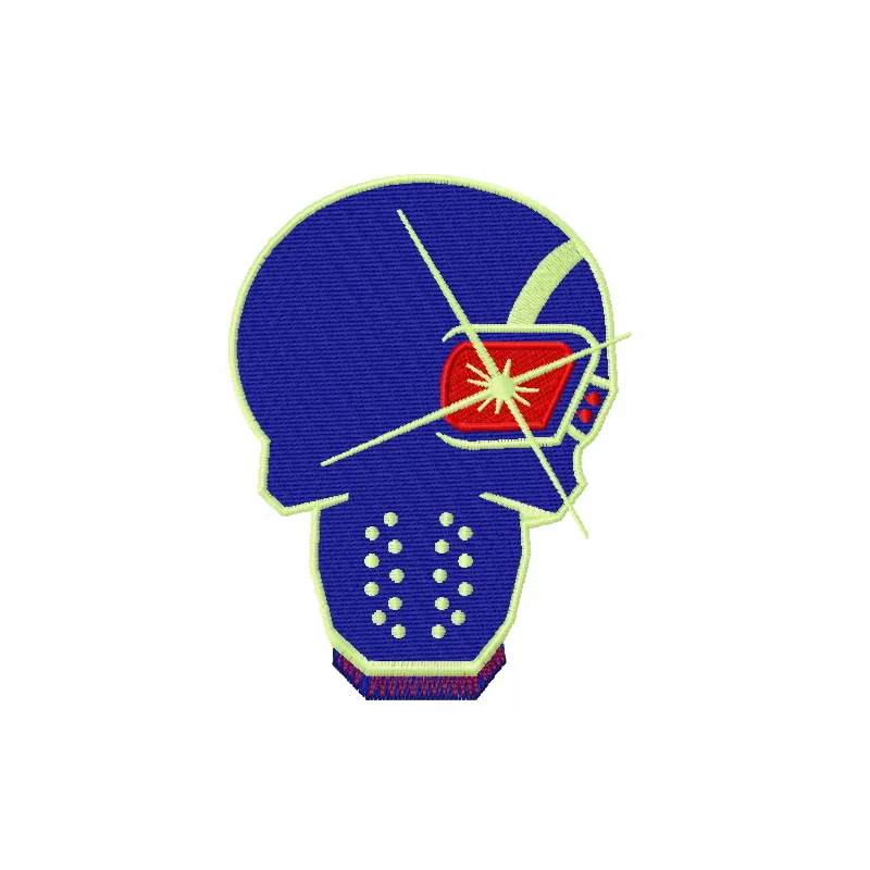 Preview of Suicide Squad Deadshot 2 embroidery design featuring detailed stitched motif for creative projects.