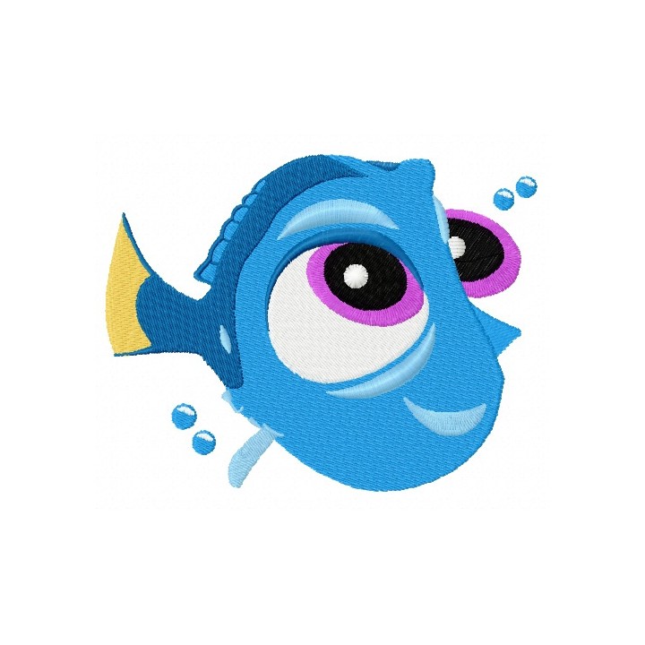 What would Dory do? 2 embroidery design - Embroidery Design