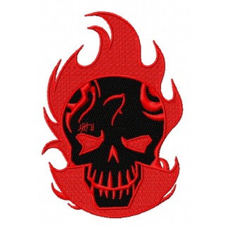 Suicide Squad Diablo 2 embroidery design - Embroidery Design