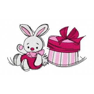 Girl's presents 4 embroidery design - Embroidery Design