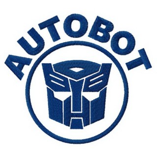 Autobot embroidery design - Embroidery Design