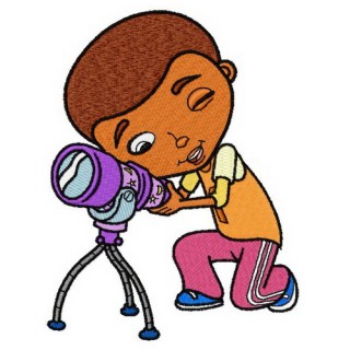 Henry and Aurora embroidery design - Embroidery Design