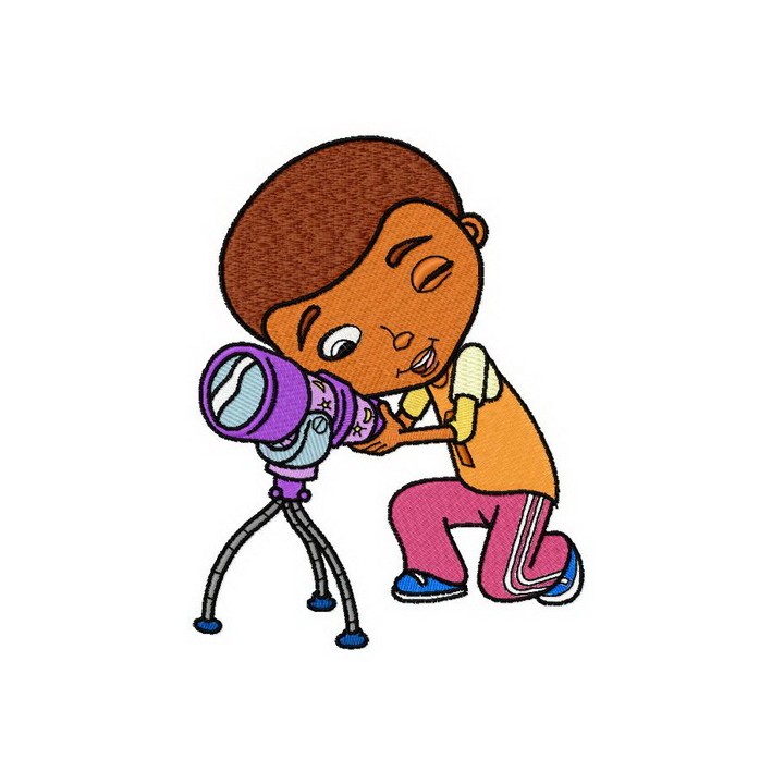 Henry and Aurora embroidery design - Embroidery Design