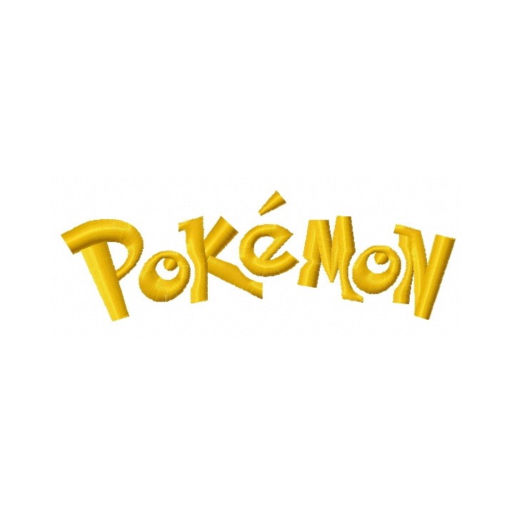 Pokemon Go logo 3 embroidery design - Embroidery Design