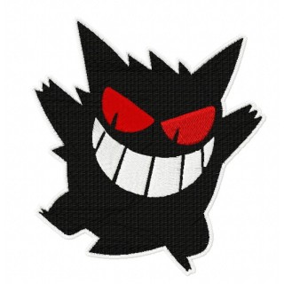 Chinese demon 2 embroidery design - Embroidery Design