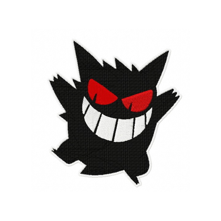 Chinese demon 2 embroidery design - Embroidery Design