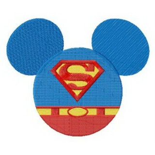Super Mickey embroidery design - Embroidery Design