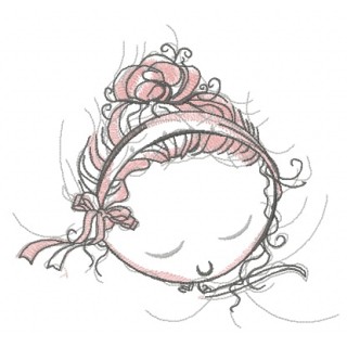 Ballerina's dreams embroidery design - Embroidery Design