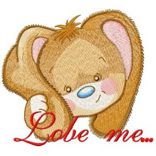 Love me embroidery design - Embroidery Design