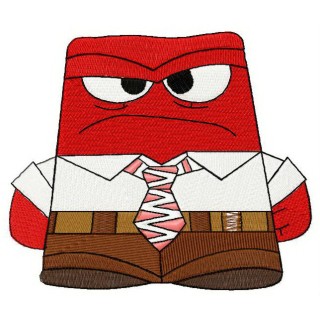 Anger embroidery design - Embroidery Design