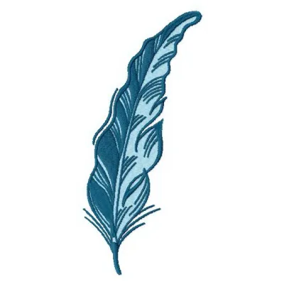 Preview of the Feather 14 embroidery design showcasing a delicate feather motif for creative stitching projects.