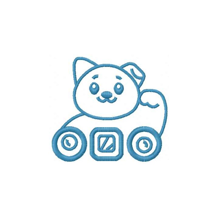 Maneki Neko embroidery design - Embroidery Design