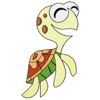 Little turtle 5 embroidery design - Embroidery Design