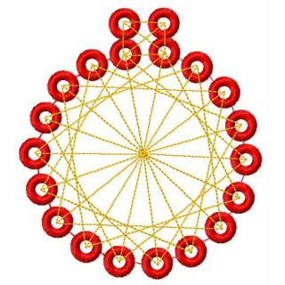 Christmas toy embroidery design - Embroidery Design