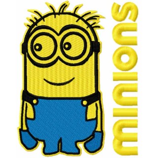 Minions 5 embroidery design - Embroidery Design