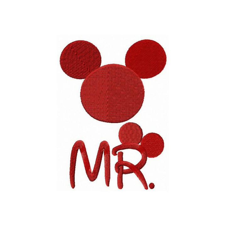 Mr. Mouse embroidery design - Embroidery Design