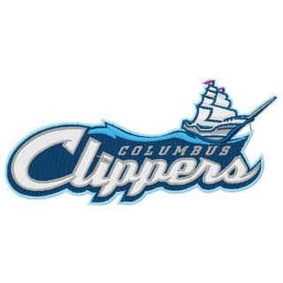 Columbus Clippers logo 2 embroidery design - Embroidery Design