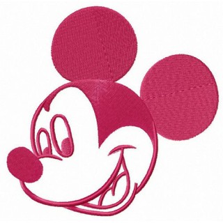 Mickey's happiness embroidery design - Embroidery Design