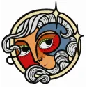 Fairy sun embroidery design featuring a whimsical sun motif, perfect for stitching on apparel or home decor.