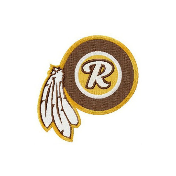Washington Redskins logo embroidery design - Embroidery Design