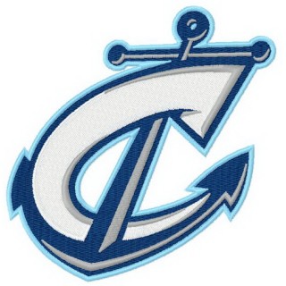 Columbus Clippers logo embroidery design - Embroidery Design