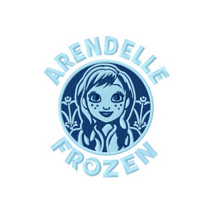 Arendelle Frozen embroidery design - Embroidery Design