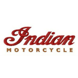 Indian Motocycle logo embroidery design - Embroidery Design