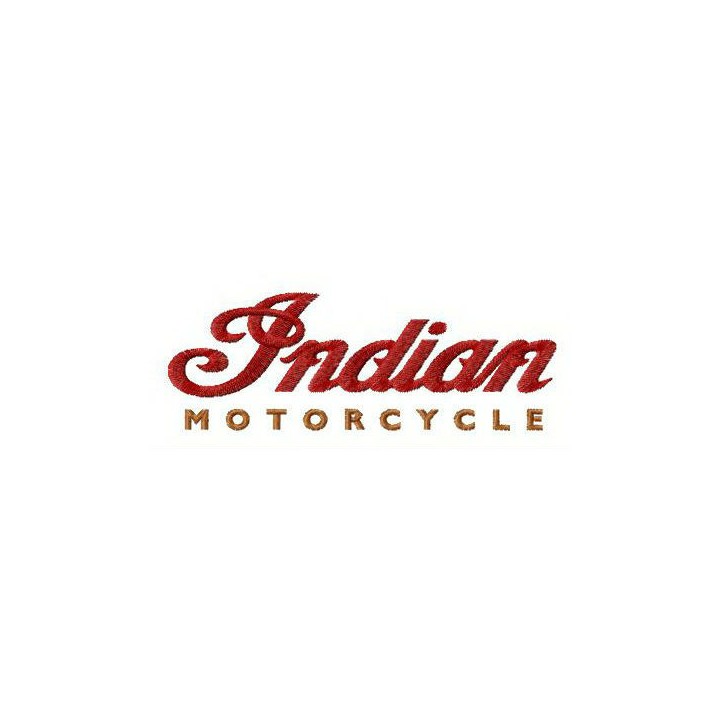 Indian Motocycle logo embroidery design - Embroidery Design