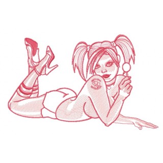 Heart breaker 3 embroidery design - Embroidery Design